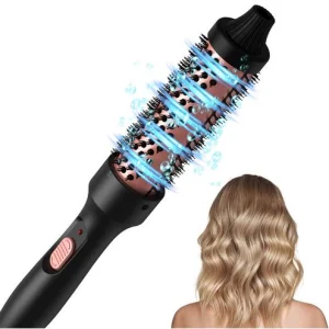 برس حرارتی دوکاره برای صاف و فر کردن مو با بدنه تورمالین