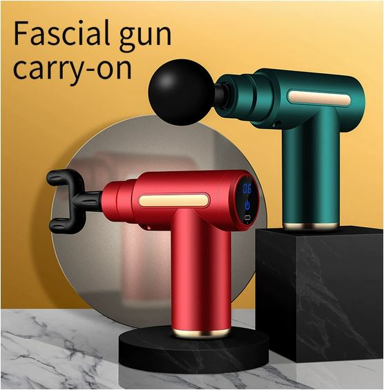 تفنگ مینی ماساژ فاشیا با ۴ سری و نمایشگر LCD