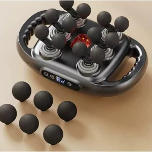 تفنگ ماساژ عضلات چند سری با صفحه نمایش LCD