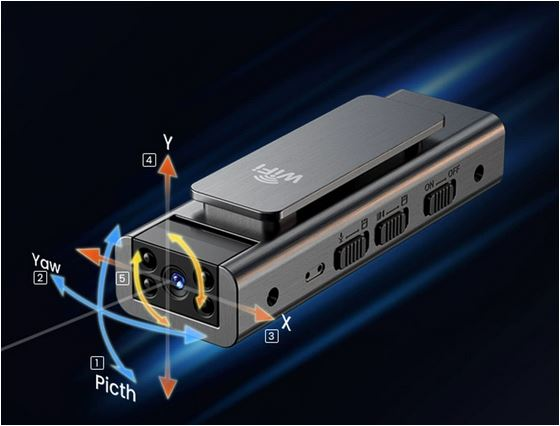 دوربین مینی F9 ضبط صدا و تصویر با قابلیت وایفای و نظارت از راه دور