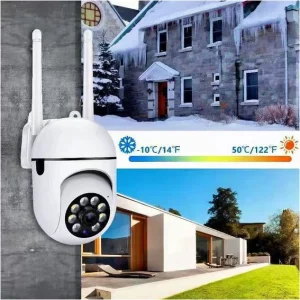 دوربین وای‌فای ۳۶۰ درجه بی‌سیم خانگی و فضای باز با کیفیت 1080P