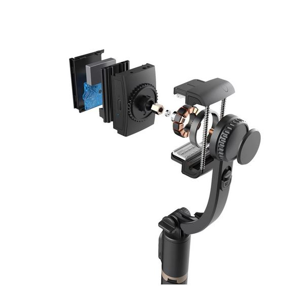 لرزشگیر تکمحوره HYJ مدل Q08 با ریموت بلوتوث و نورپردازی