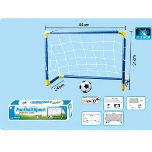 دروازه فوتبال پلاستیکی قابل‌حمل کودکانه