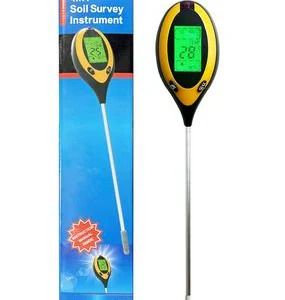 دستگاه تست خاک ۴ کاره: نور، دما، رطوبت و PH