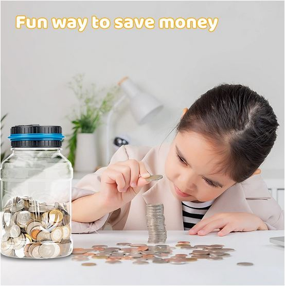 قلک دیجیتال بزرگ شمارشگر سکه – طرح بشکهای هوشمند