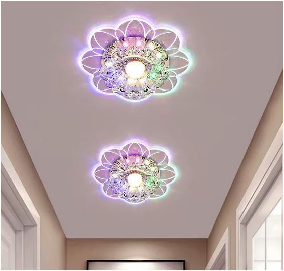 چراغ سقفی LED کریستالی مخصوص راهرو، ورودی و بالکن