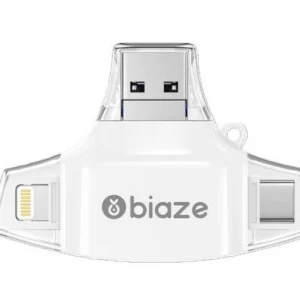 کارتخوان چندکاره Leegluad با پشتیبانی از SD/TF و اتصال USB/Type-C/Lightning