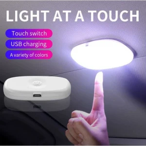 چراغ محیطی RGB خودرو با کنترل لمسی و سنسور صدا