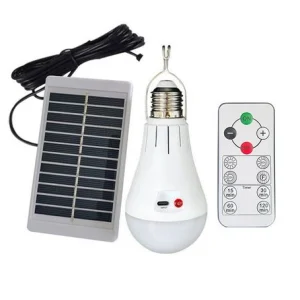 لامپ اضطراری LED قابل شارژ خورشیدی مخصوص کمپینگ