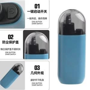 موزن برقی شارژی بینی با تیغه قابل شستشو