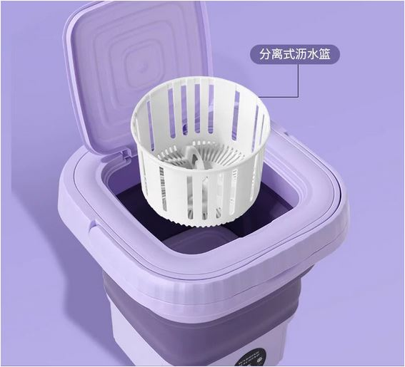 ماشین لباسشویی تاشو مینی برای لباس نوزاد و لباس زیر - مینی واش