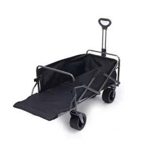 گاری تاشو ۸ اینچ مخصوص فضای باز با درب پشتی