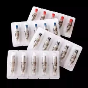 سوزن‌های تخصصی دستگاه جریان الکتریکی برای تاتو ابرو، لب و خط چشم