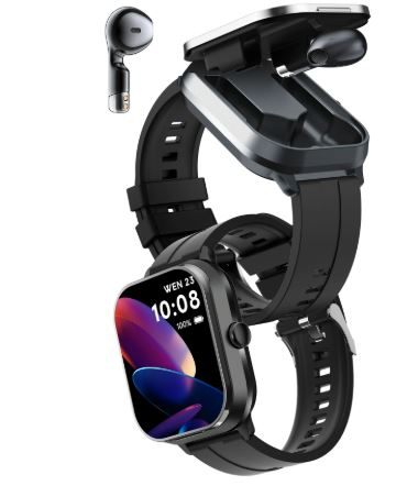 ساعت هوشمند D8pro دوکاره با ایرفون TWS و پایش سلامتی