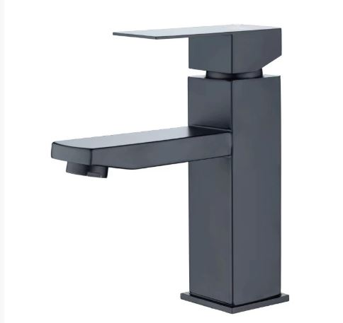 شیر روشویی استیل مشکی برای سرویس بهداشتی