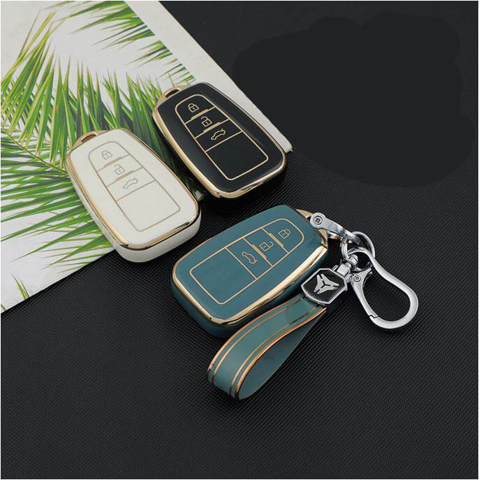 کاور نرم کلید خودرو TPU مخصوص خودروهای تویوتا با قلاب