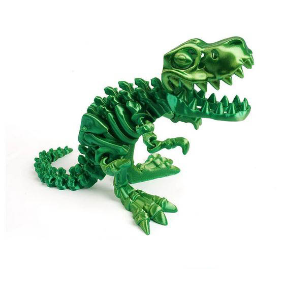 ماکت دکوری اسکلت دایناسور تیرکس چاپ سهبعدی