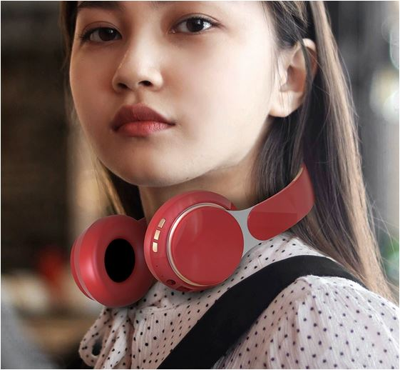 هدفون بلوتوثی روگوشی بیسیم با بیس قوی و صدای استریو