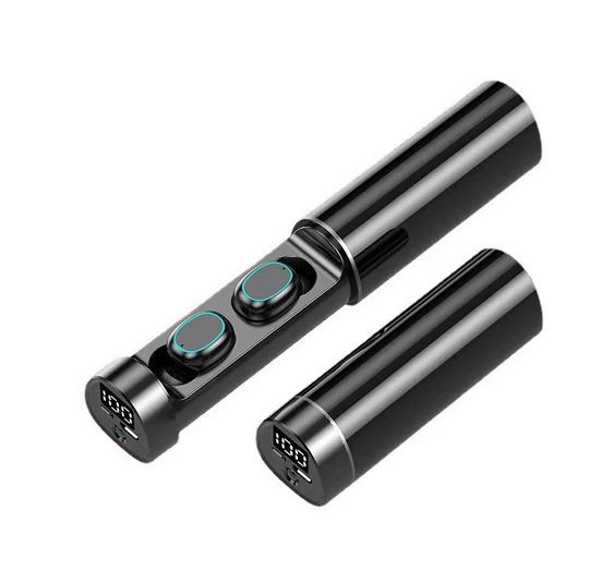 هندزفری بلوتوثی N21 با چراغ قوه و نمایشگر LED