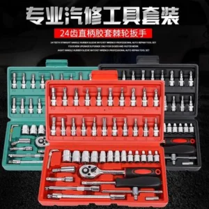 46pcs Ratchet Wrench Tool Set