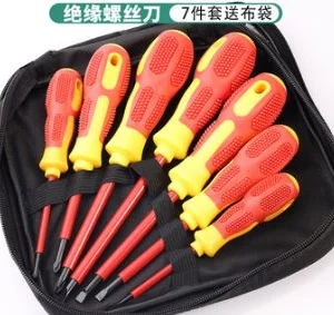 Insulated Screwdriver Set for Electricians