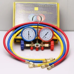 Dual Core R134a Car AC Manifold Gauge