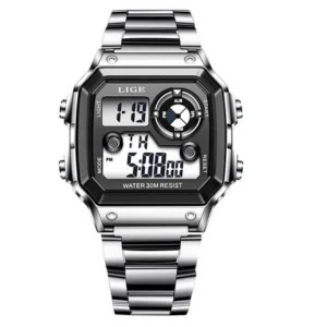 LIGE Digital Electronic Watch