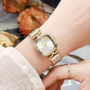 YINUOFAN Ladies Fashion Square Quartz Watch