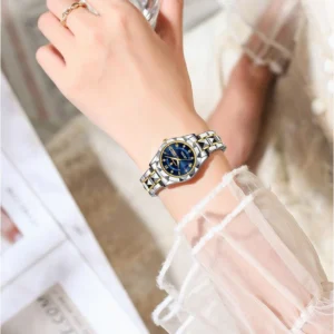 POEDAGAR Women's Fashion Waterproof Luminous Quartz Watch